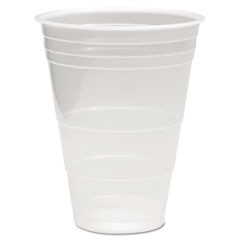 BOARDWALK TRANSCUP16PK TRANSLUCENT PLASTIC HOT/COLD CUPS, 16OZ,