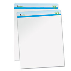 UNIVERSAL 45600 PAD,EASEL,PLAIN,2/CT,WH