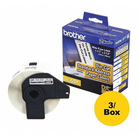 BROTHER DK1201BX BROTHER  LABEL ROLLS,F/QL LABEL PRINTER,