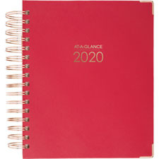 AT-A-GLANCE 609980659 PLANNER,HRDCVR,DLY/MNTH,7X8.75