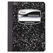 MEAD PRODUCTS 09932CT MEAD  COMPOSITION BOOKS, SEWN, 7-1/2"X9-