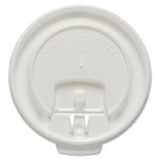 SOLO CUP COMPANY DLX8R00007 SOLO CUP COMPANY  HOT CUP LIDS, F/8OZ., 