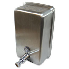 GENUINE JOE 85134CT GENUINE JOE  LIQUID SOAP DISPENSER, VERT