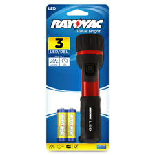 RAYOVAC BER2AABA RAYOVAC CORPORATION  FLASHLIGHT, 3V, LED