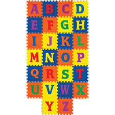 PACON CORPORATION AC4353 PACON  ALPHABET CARPET TILE, WONDERFOAM,