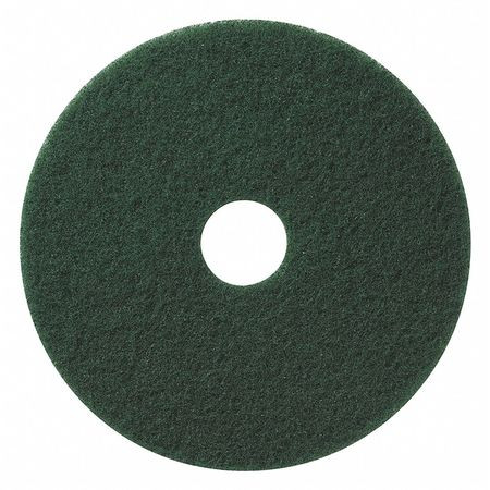 AMERICO MANUFACTURING CO. 400320 GREEN SCRUB PAD,20IN.,  PK5