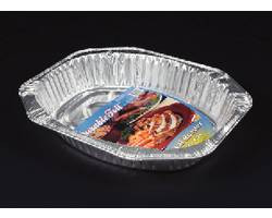 DURABLE OFFICE PRODUCTS CORP. 40010 ROASTER XLRG OVL 18-1/2X14X3-3/8" FOIL