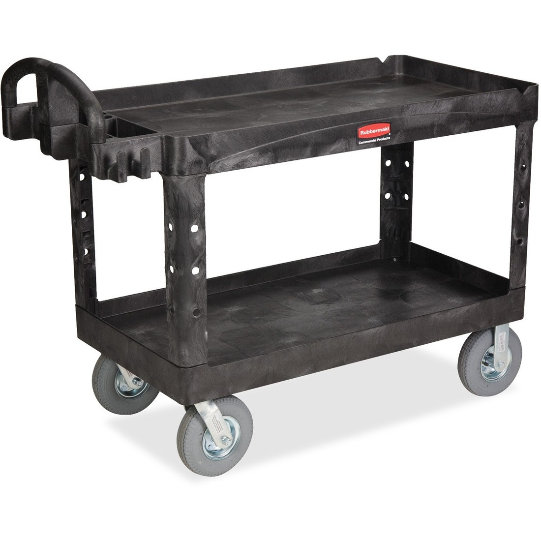 RUBBERMAID COMMERCIAL PRODUCTS 454600BK CART,BRUTE,HD,LG BLA