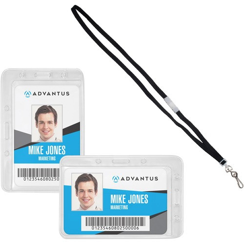ADVANTUS CORPORATION 75699 COMBO, BADGE/LANYARD, ANTIMICROBIAL