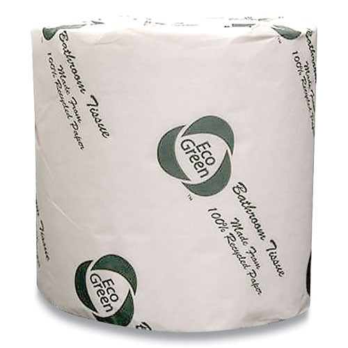 AMERICAN PAPER CONVERTING EBW680 RECYCLED TWO-PLY STANDARD TOILET PAPER, 