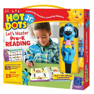 EDUCATIONAL INSIGHTS, INC EI-2390 HOT DOTS JR LETS MASTER READINGGR PK