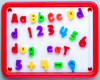 EDUCATIONAL INSIGHTS, INC EI-1780 MAGNETIC ALPHABET & NUMBERS 99 PCS