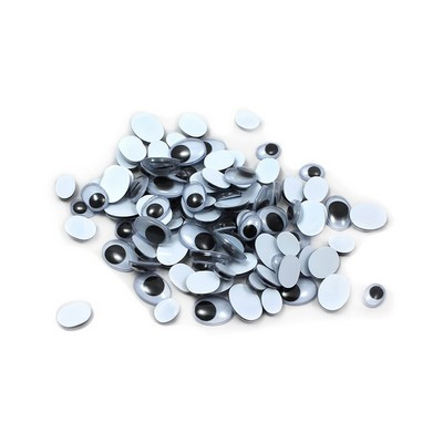 CHARLES LEONARD, INC 64560 EYES,WIGGLE,OVL,AST SZ,BLK