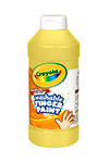 CRAYOLA 131634 WASHABLE FINGERPAINT 16OZ YELLOW