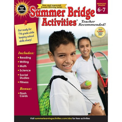 CARSON-DELLOSA PUBLISHING CD-704702 SUMMER BRIDGE ACTIVITIES GR 6-7