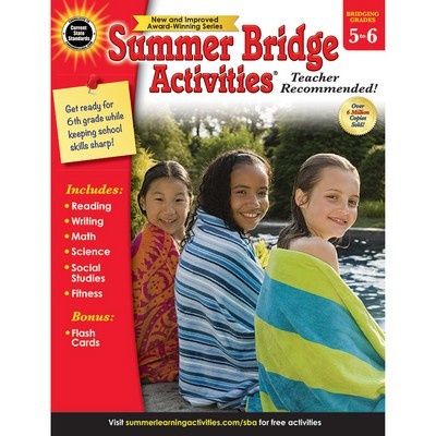 CARSON-DELLOSA PUBLISHING CD-704701 SUMMER BRIDGE ACTIVITIES GR 5-6
