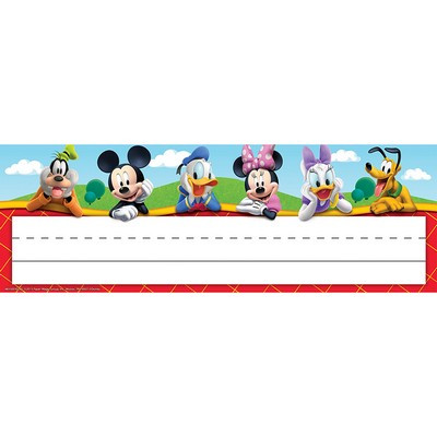 EUREKA COMPANY EU-833003 MICKEY MOUSE CLUBHOUSE NAME PLATES