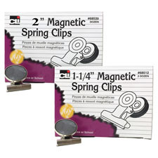 CHARLES LEONARD, INC 68512 CLIP,SPRING,MAG,1-1/4"W