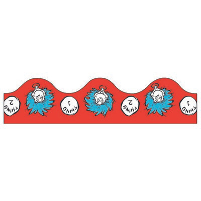 EUREKA COMPANY EU-845601 DR SEUSS THING 1 & 2 DECO TRIM