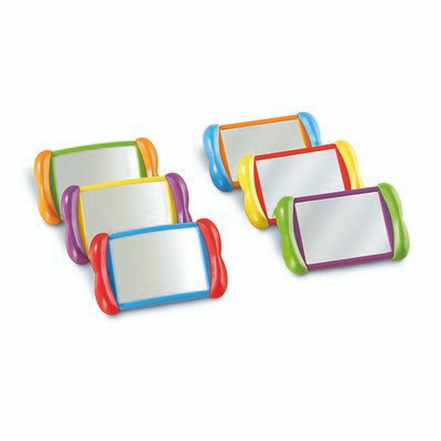LEARNING RESOURCES 3371 ALL ABOUT ME 2 IN 1 MIRRORS 6 SET