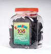 DOWLING MAGNETS DO-733104 FOAM FUN UPPERCASE BLACK MAGNETLETTERS