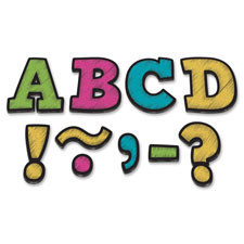 TEACHER CREATED RESOURCES 77212 CHALKBOARD BRIGHTS BOLD BLOCK 3INMAGNETI