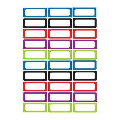 ASHLEY PRODUCTIONS 10078 DIE CUT MAGNETS ASSORTED SOLIDCOLOR NAME