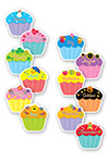CREATIVE TEACHING PRESS 1795 CUPCAKES DESIGNER CUT OUTS