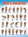 TREND ENTERPRISES, INC. T-38039 CHART SIGN LANGUAGE 17 X 22 GR 1-2