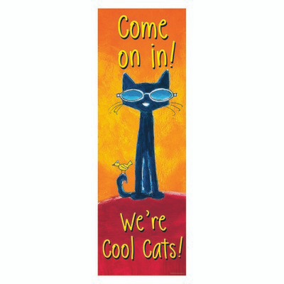 EDUPRESS EP-2639 PETE THE CAT WELCOME BANNER