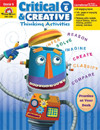 EVAN-MOOR 3396 CRITICAL AND CREATIVE THINKINGACTIVITIES