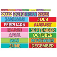 HYGLOSS PRODUCTS INC. 33512 MONTHLY CALENDAR CARDS 12PK