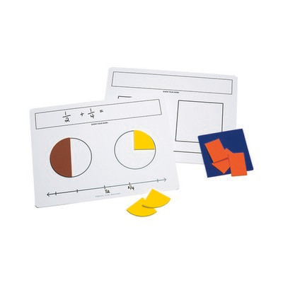 DIDAX DD-211584 WRITE ON WIPE OFF FRACTION MATS