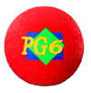 DICK MARTIN SPORTS PG6R PLAYGROUND BALL RED 6 IN 2 PLY