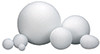 HYGLOSS PRODUCTS INC. 51103 STYROFOAM BALLS 3 INCH PACK OF 12