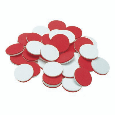 LEARNING ADVANTAGE 7212 TWO COLOR SOFT FOAM COUNTERS 200/ST