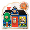 MELISSA & DOUG 2053 FIRST SHAPES JUMBO KNOB PUZZLE