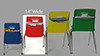 O2 TEACH LLC / SEAT SACK 00114GR SEAT SACK STANDARD 14 IN GREEN