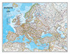 NATIONAL GEOGRAPHIC MAPS RE00620147 EUROPE WALL MAP 30 X 24