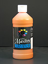 ROCK PAINT / HANDY ART 211715 LITTLE MASTERS ORANGE 16OZ WASHABLEPAINT