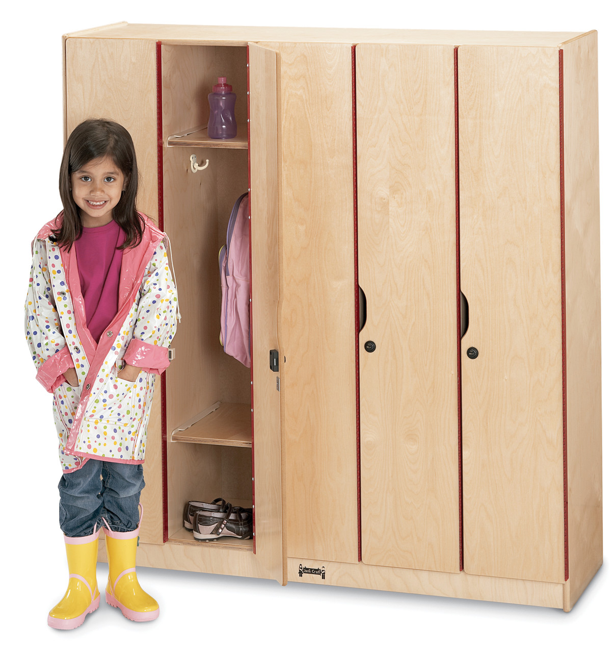 JONTI-CRAFT, INC. 2621JC JONTI-CRAFT 5 SECTION LOCKERS WITH DOORS