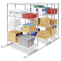 USC H-2907 SLIDING STORAGE SHELVES - 48 X 177 X 74"