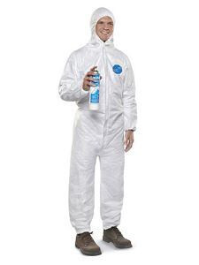 USC S-11495E-X DUPONT TYVEK COVERALL WITH HOOD - XL