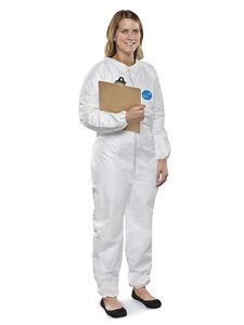 USC S-13894E-X DUPONT TYVEK ELASTIC COVERALL - XL
