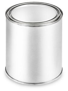 USC S-15743 UNLINED METAL CAN WITH NO HANDLE - 1 PIN