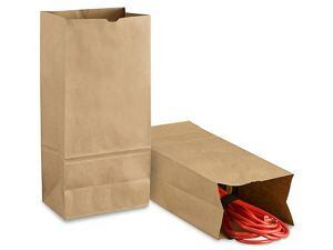 USC S-7631 HARDWARE PAPER BAGS - 8 14 X 5 14 X 18",