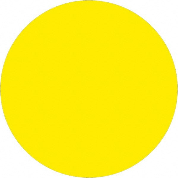 TAPE LOGIC DL690L 1/2" FLUORESCENT YELLOW INVENTORY CIRCLE