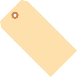 BOX PARTNERS G10011 SHIPPING TAGS, 2 3/4"X 1 3/8", 1000/CASE
