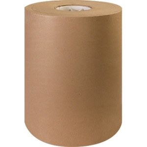BOX PARTNERS KP1230 PAPER ROLLS, 12",100% RECYCLED, 1200'