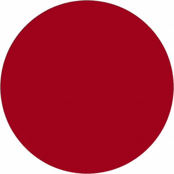 TAPE LOGIC DL615A 4" RED INVENTORY CIRCLE LABELS